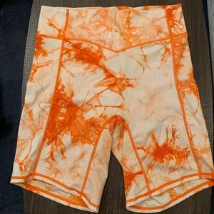 Balance Athletica/Vitality now Rider Short in Tye Die Mango